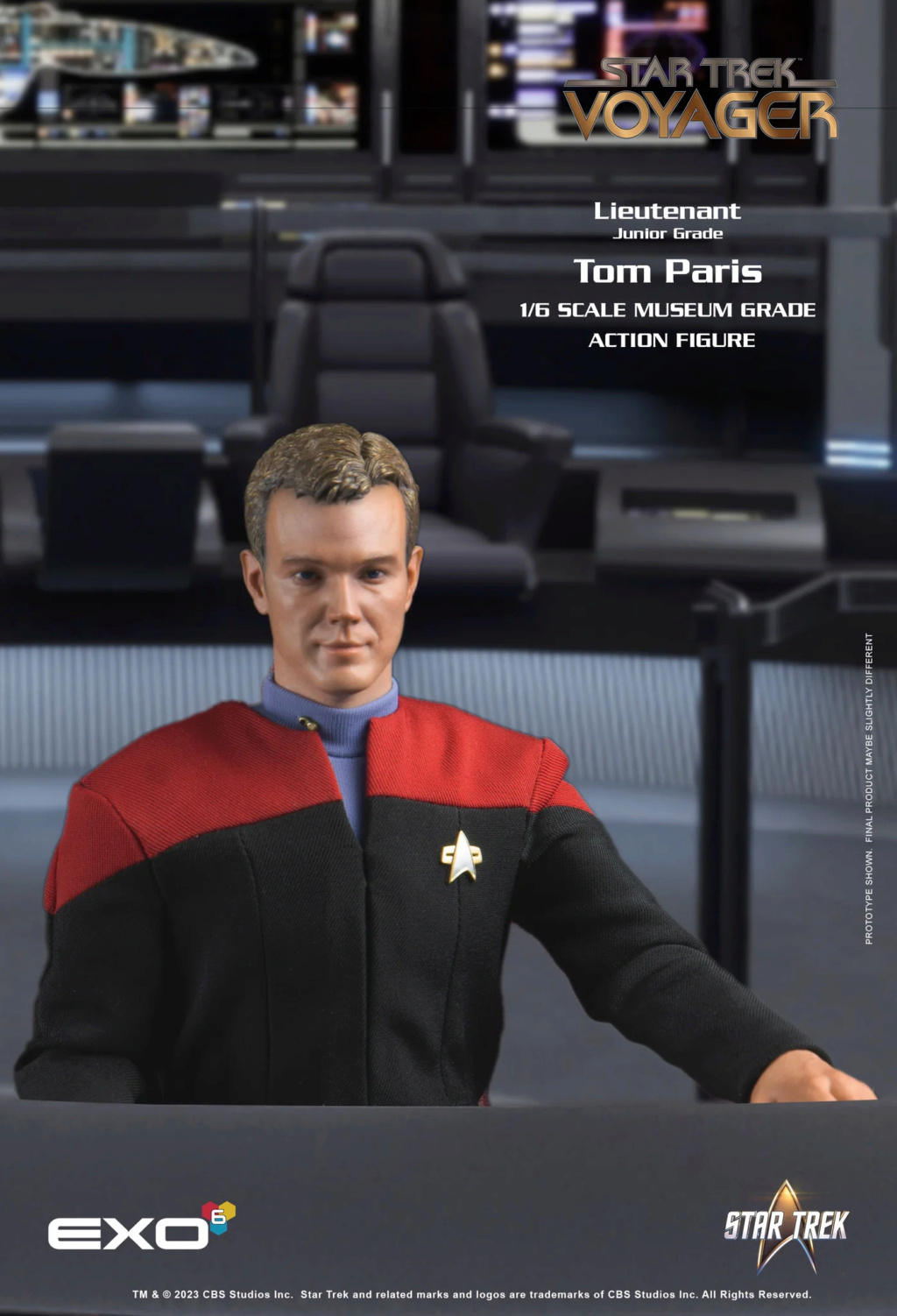 Exo-6 : Star Trek Voyager - Lieutenant Jr Grade Tom Paris 1/6 Scale Paris014