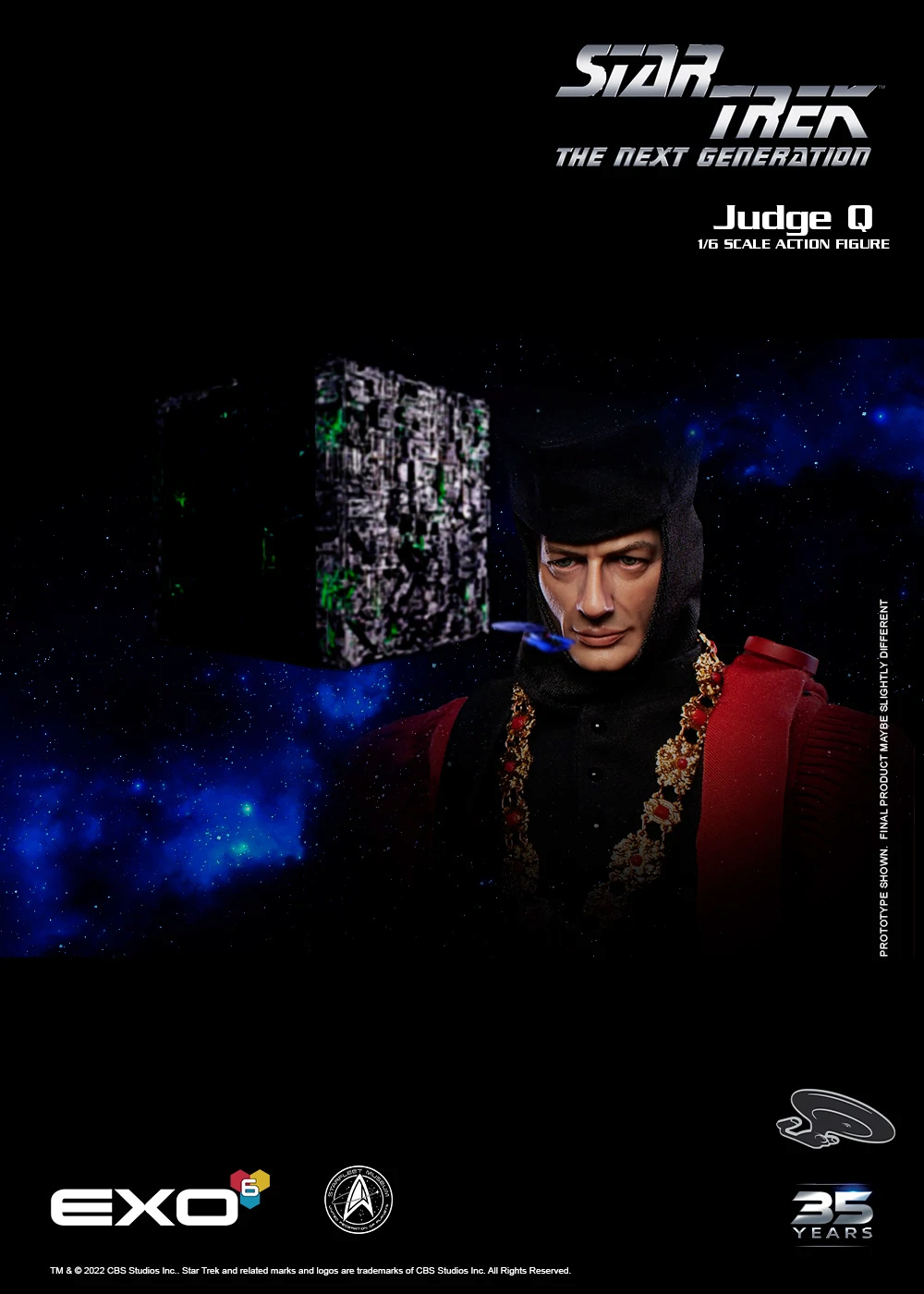 Exo-6 : Star Trek The Next Generation - Judge Q 1/6 Scale Q_5_1010