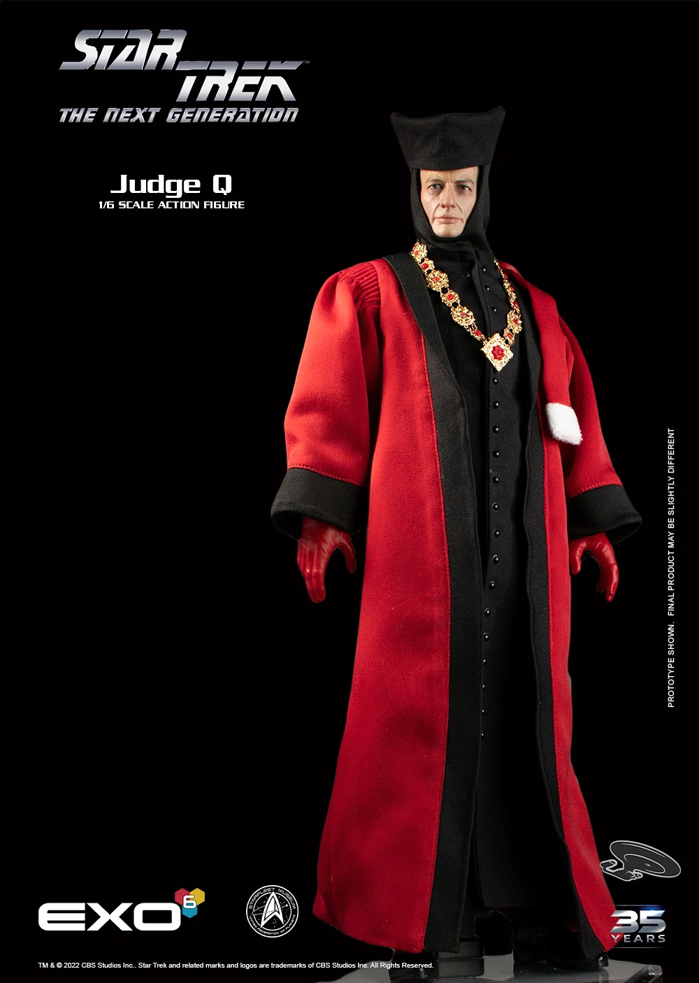 Exo-6 : Star Trek The Next Generation - Judge Q 1/6 Scale Q_7_1010