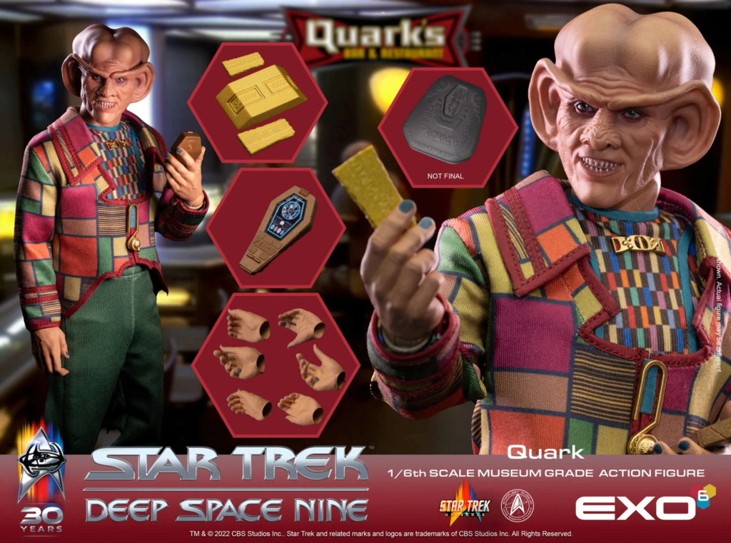 Exo-6 : Star Trek DS9 - Quark 1/6 Scale Quark_11