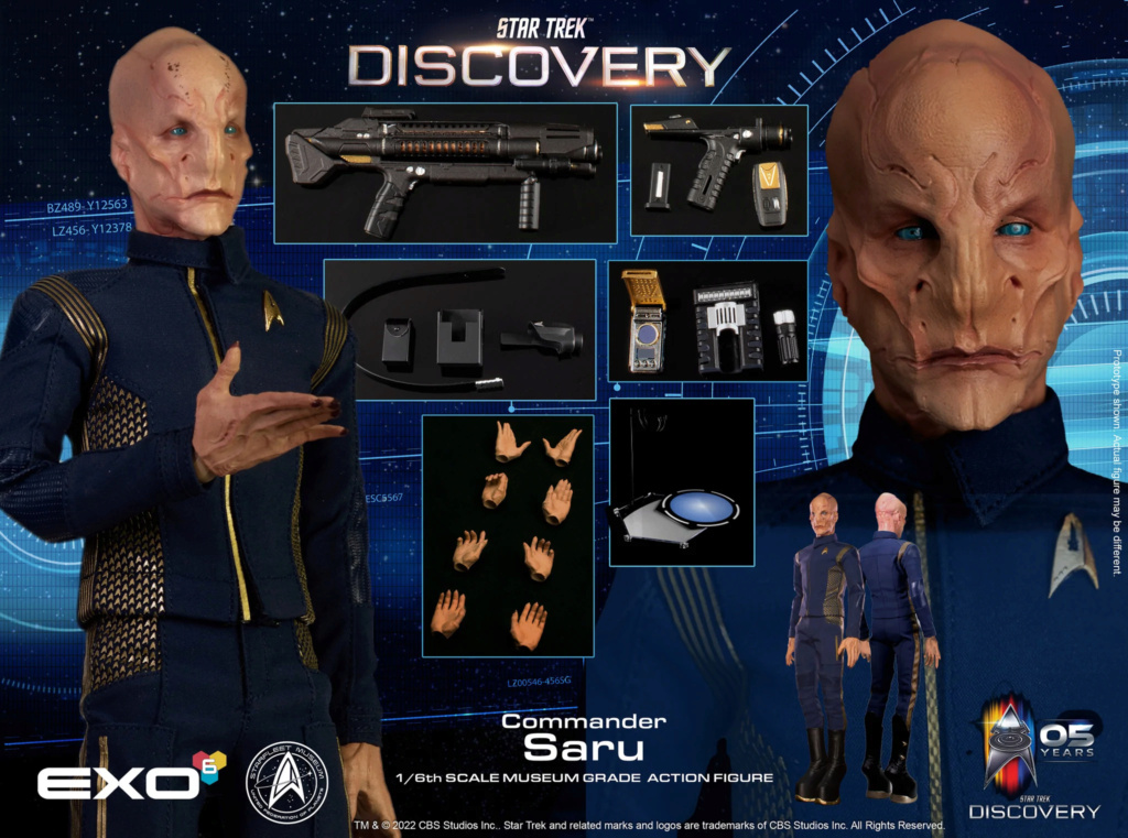 Exo-6 : Star Trek Discovery - Commander Saru 1/6 Scale Saru_m10