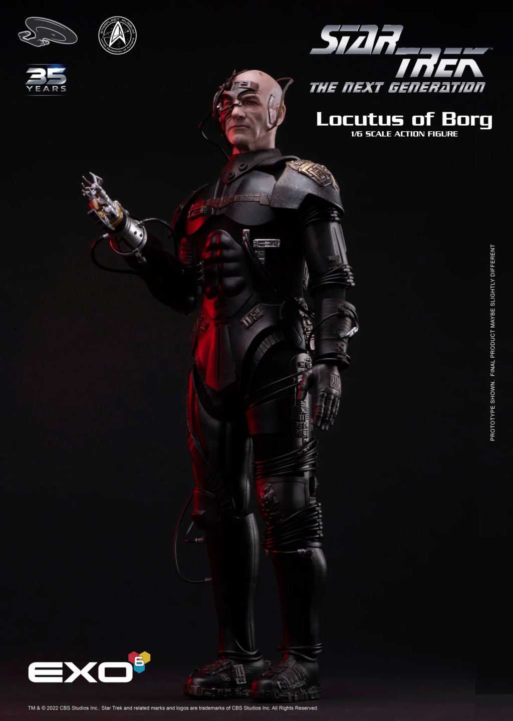 Exo-6 : Star Trek The Next Generation - Locutus of Borg 1/6 Scale Slocut21