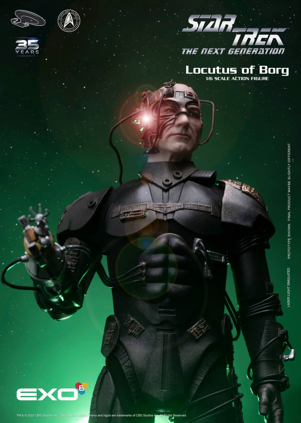 Exo-6 : Star Trek The Next Generation - Locutus of Borg 1/6 Scale Slocut22