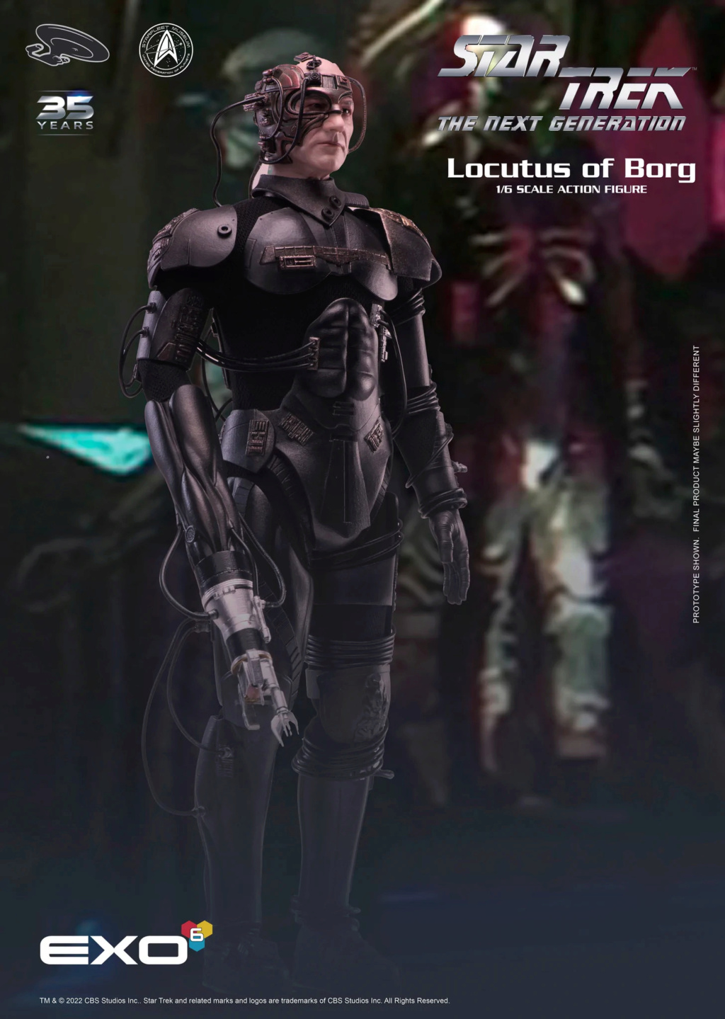 Exo-6 : Star Trek The Next Generation - Locutus of Borg 1/6 Scale Slocut23