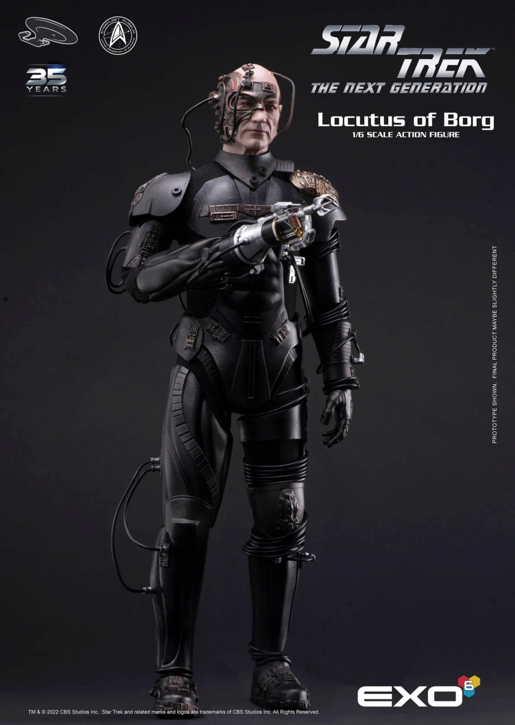 Exo-6 : Star Trek The Next Generation - Locutus of Borg 1/6 Scale Slocut27