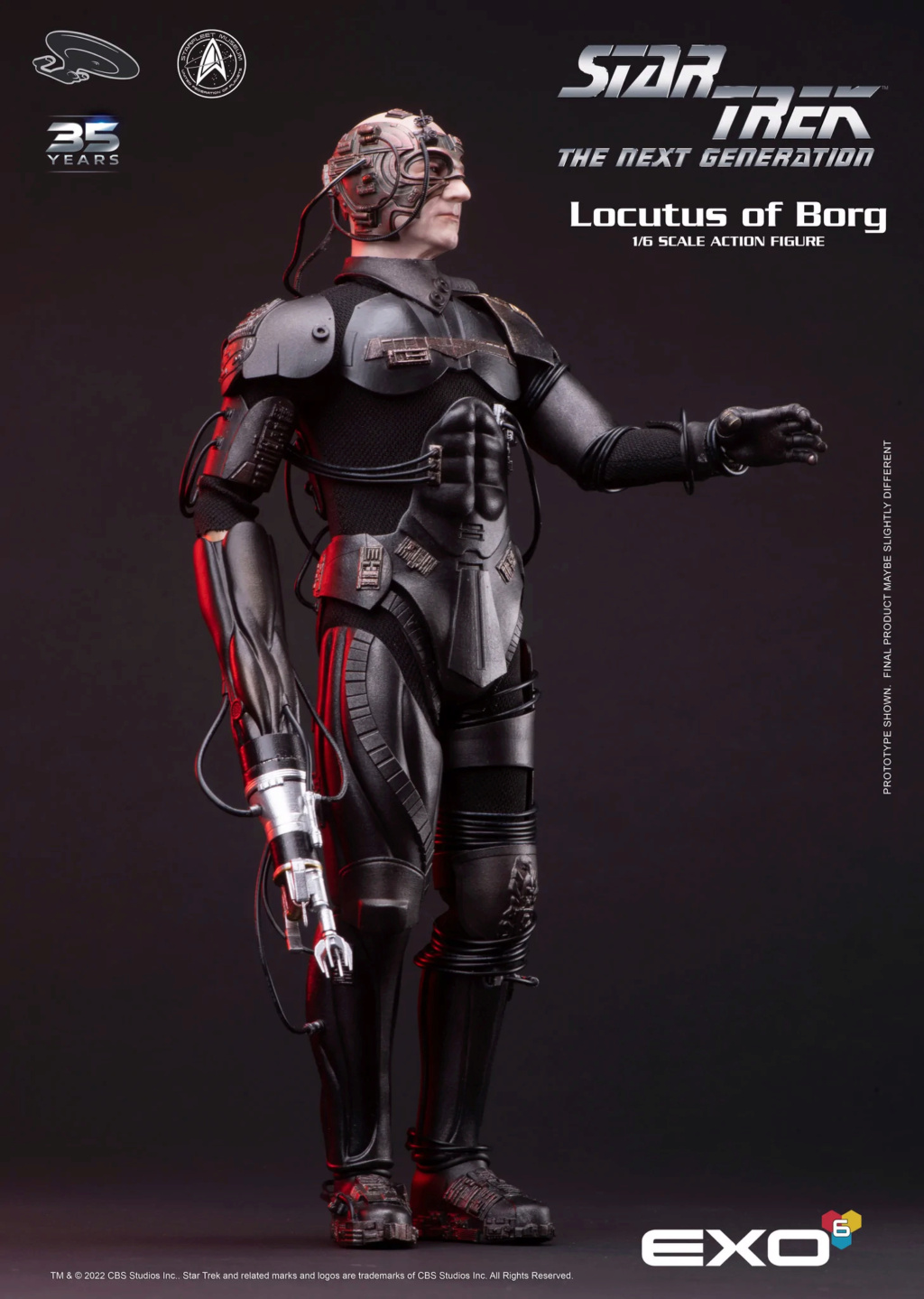 Exo-6 : Star Trek The Next Generation - Locutus of Borg 1/6 Scale Slocut28