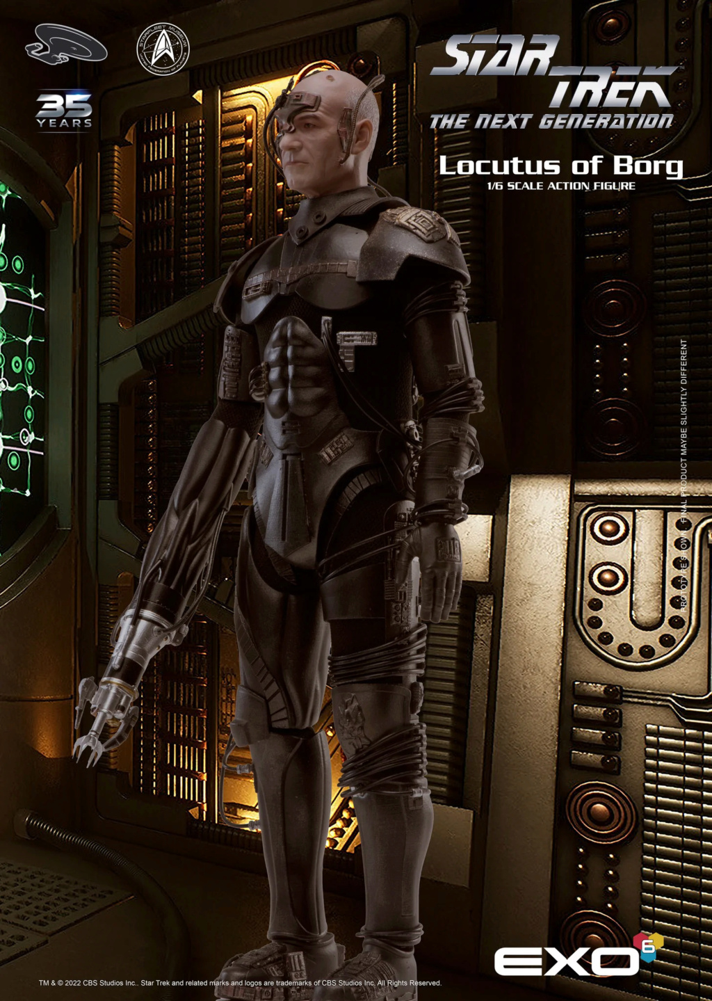 Exo-6 : Star Trek The Next Generation - Locutus of Borg 1/6 Scale Slocut29
