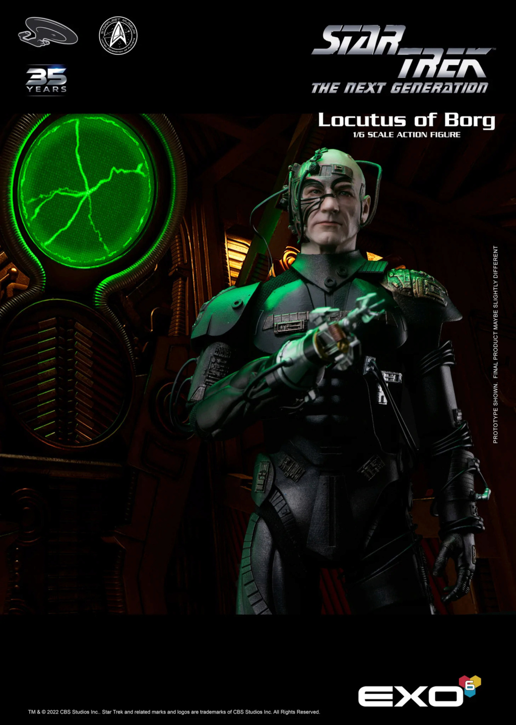 Exo-6 : Star Trek The Next Generation - Locutus of Borg 1/6 Scale Slocut30