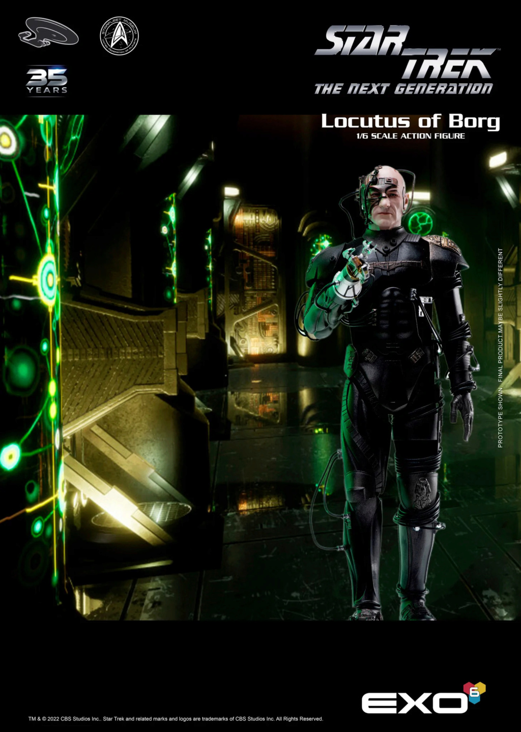 Exo-6 : Star Trek The Next Generation - Locutus of Borg 1/6 Scale Slocut31