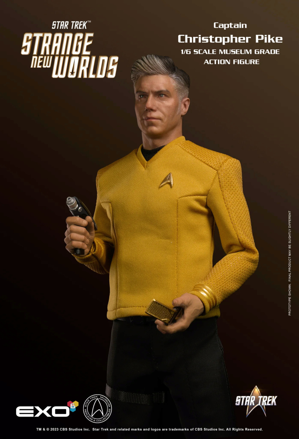 Exo-6 : Star Trek Strange New Worlds - Captain Christopher Pike 1/6 Scale Snw_pi14