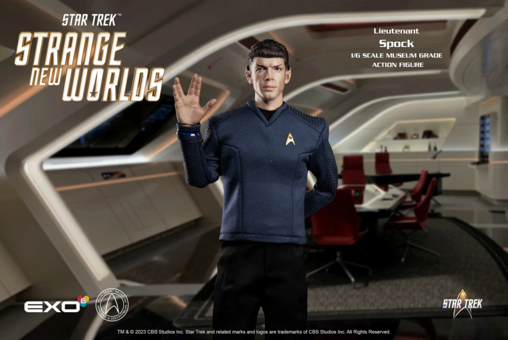 Exo-6 : Star Trek Strange New Worlds - Lieutenant Spock 1/6 Scale Snw_sp11
