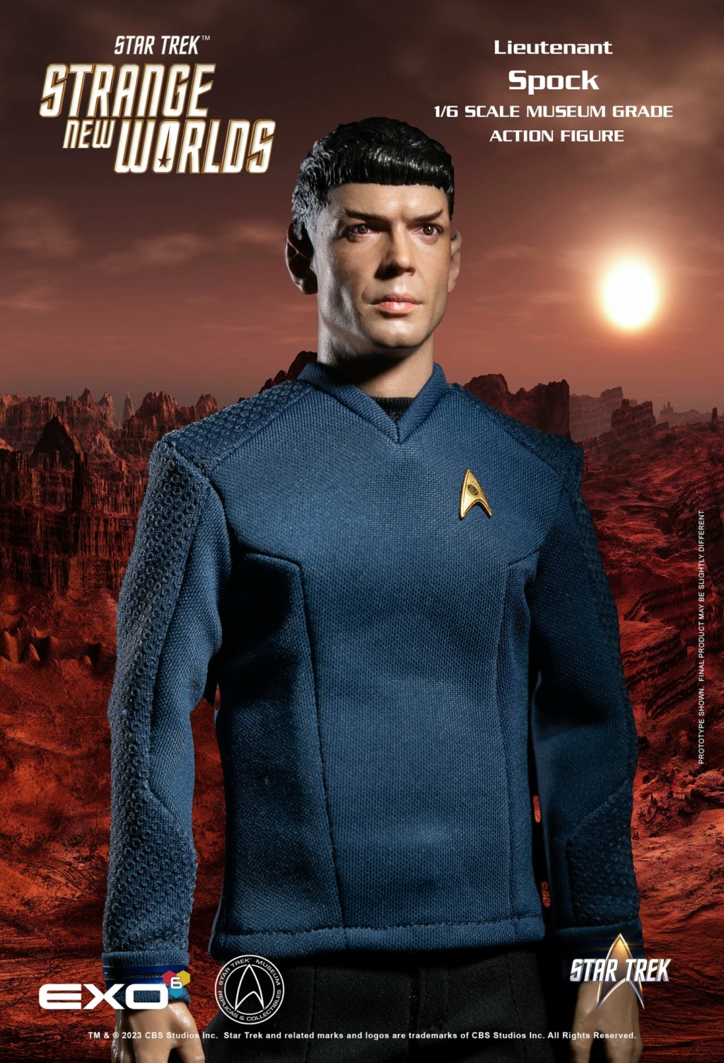 Exo-6 : Star Trek Strange New Worlds - Lieutenant Spock 1/6 Scale Snw_sp12