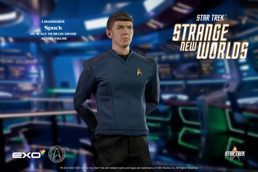 Exo-6 : Star Trek Strange New Worlds - Lieutenant Spock 1/6 Scale Snw_sp13