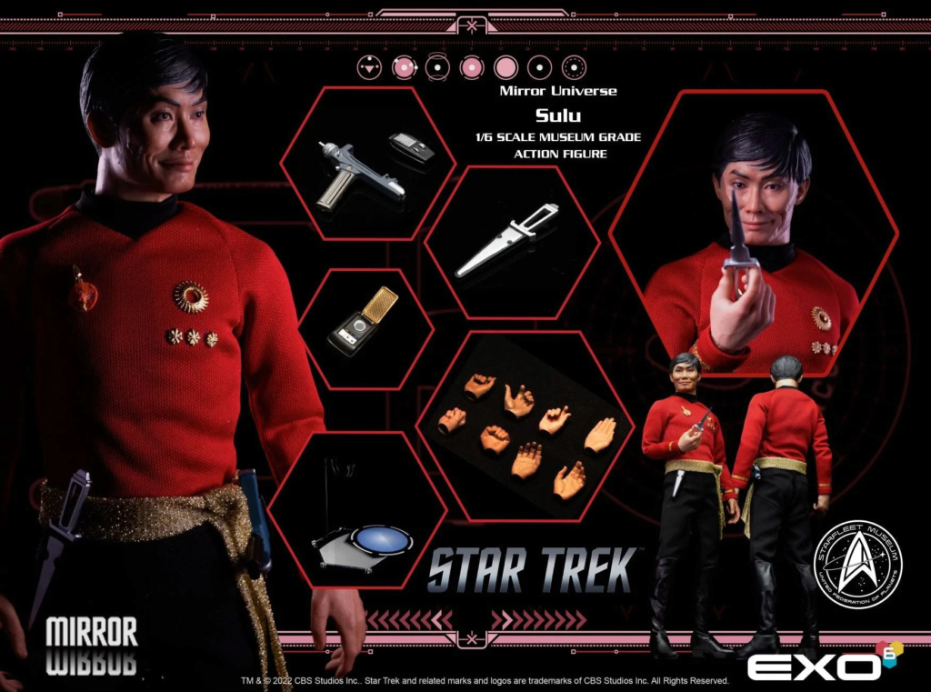 Exo-6 : Star Trek The Original Series - Sulu Mirror Universe 1/6 Scale Sulumo10
