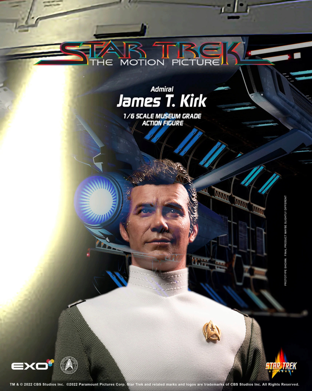 Exo-6 : Star Trek TMP - Admiral Kirk 1/6 Scale Tmpkir14