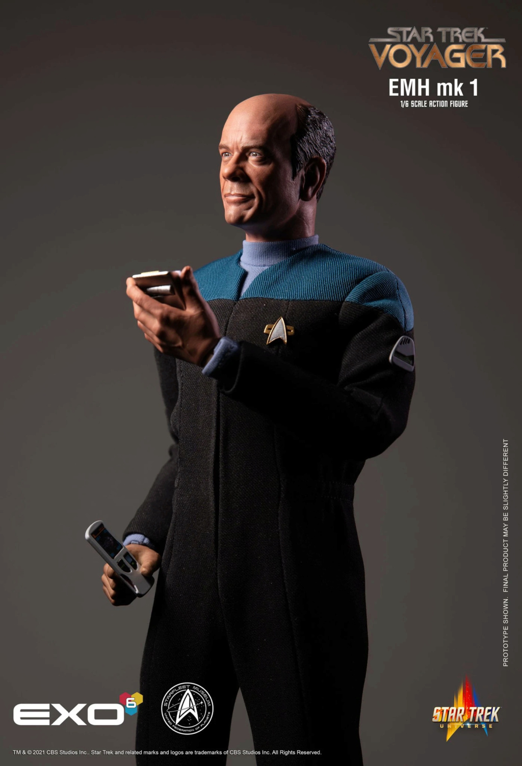 Exo-6 : Star Trek Voyager - The Doctor 1/6 Scale Voyemh11