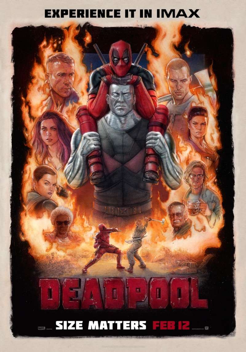 Greatest IMAX movie poster of all time! Deadpo10