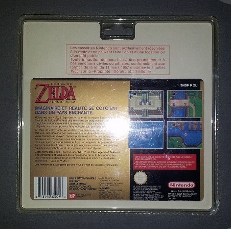 [Estim] Zelda a Link to the Past - Snes - Blister Rigide 20151210