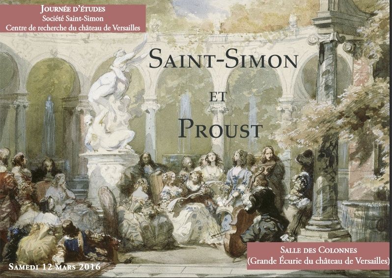 St Simon & Proust. CRCV. Gde Écurie du château de Versailles St_sim10