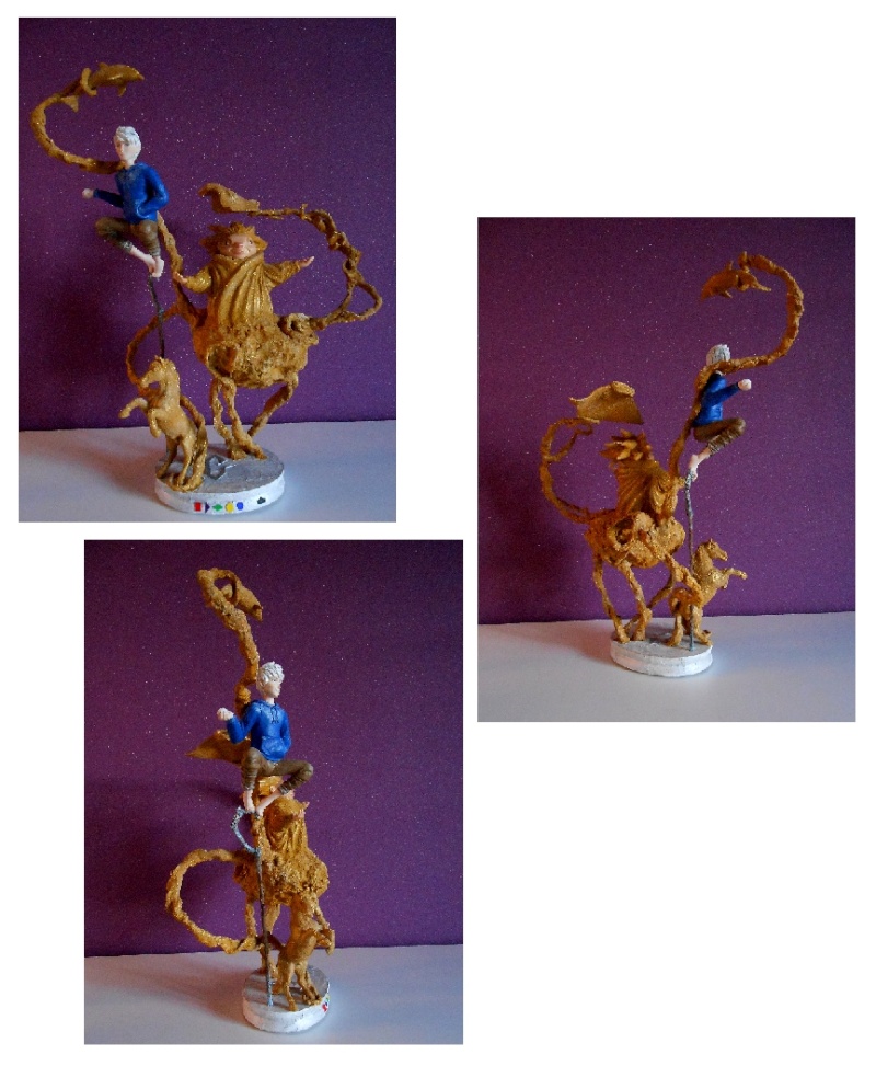 Sculpture de Diablo : Jack et Sable diorama 1/6 - Les 5 légendes / Dreamworks Guardi10