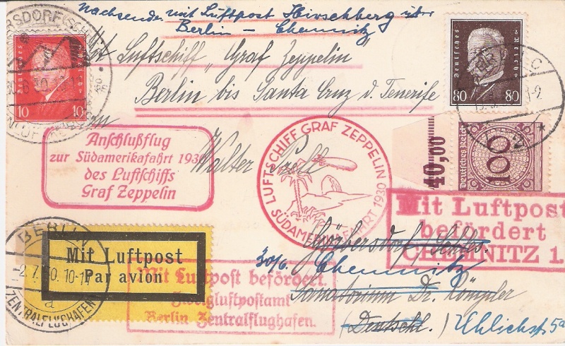 Südamerikafahrt 1930, Post nach Praia (Kapverdische Inseln) Praia_10