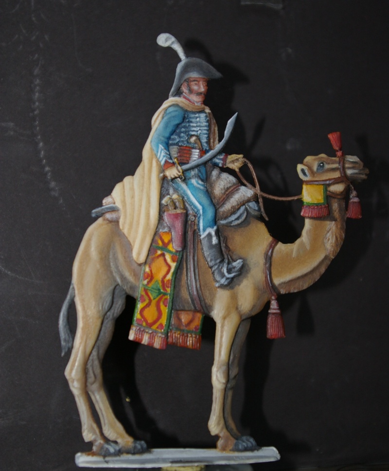 officier régiment des dromadaires en Egypte GLORIOUS EMPIRE 54 MM Dro_0027
