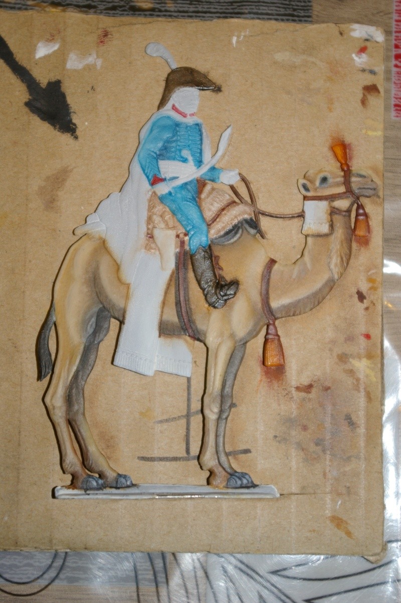 officier régiment des dromadaires en Egypte GLORIOUS EMPIRE 54 MM Drom_031