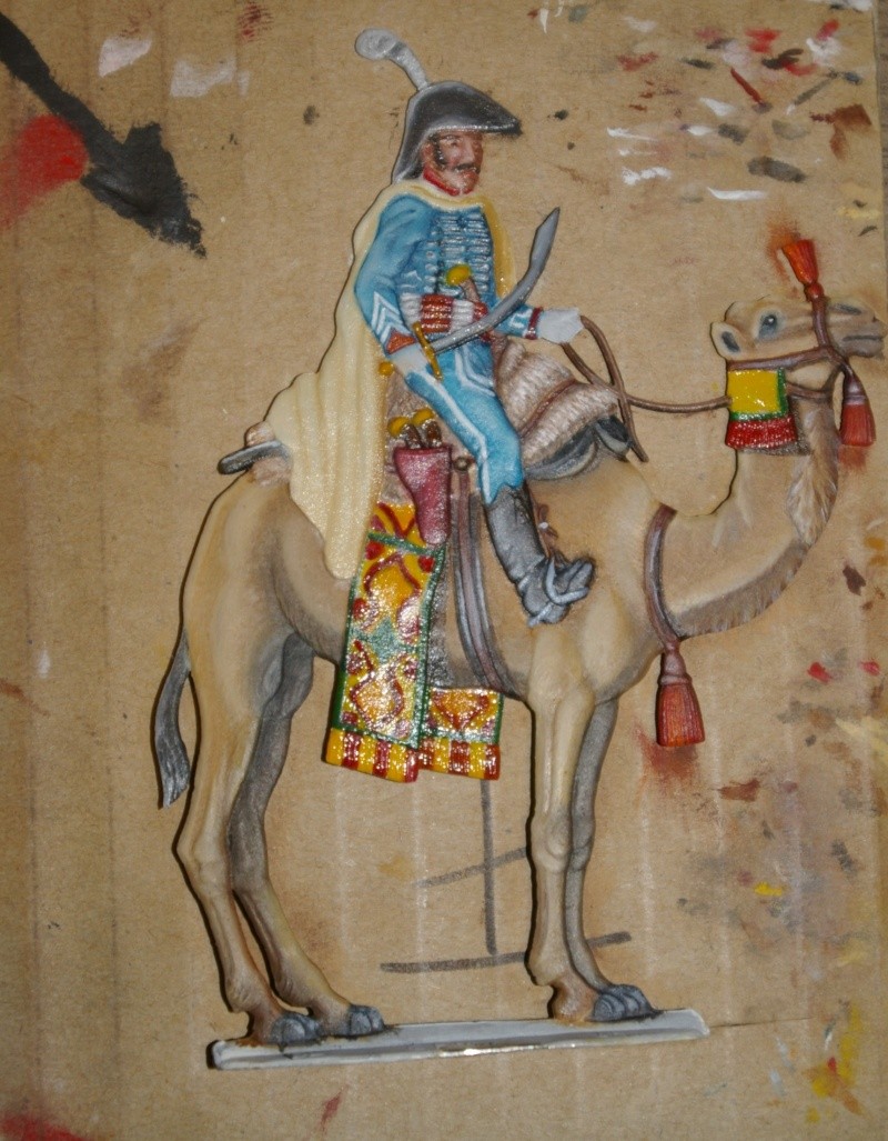 officier régiment des dromadaires en Egypte GLORIOUS EMPIRE 54 MM Drom_035
