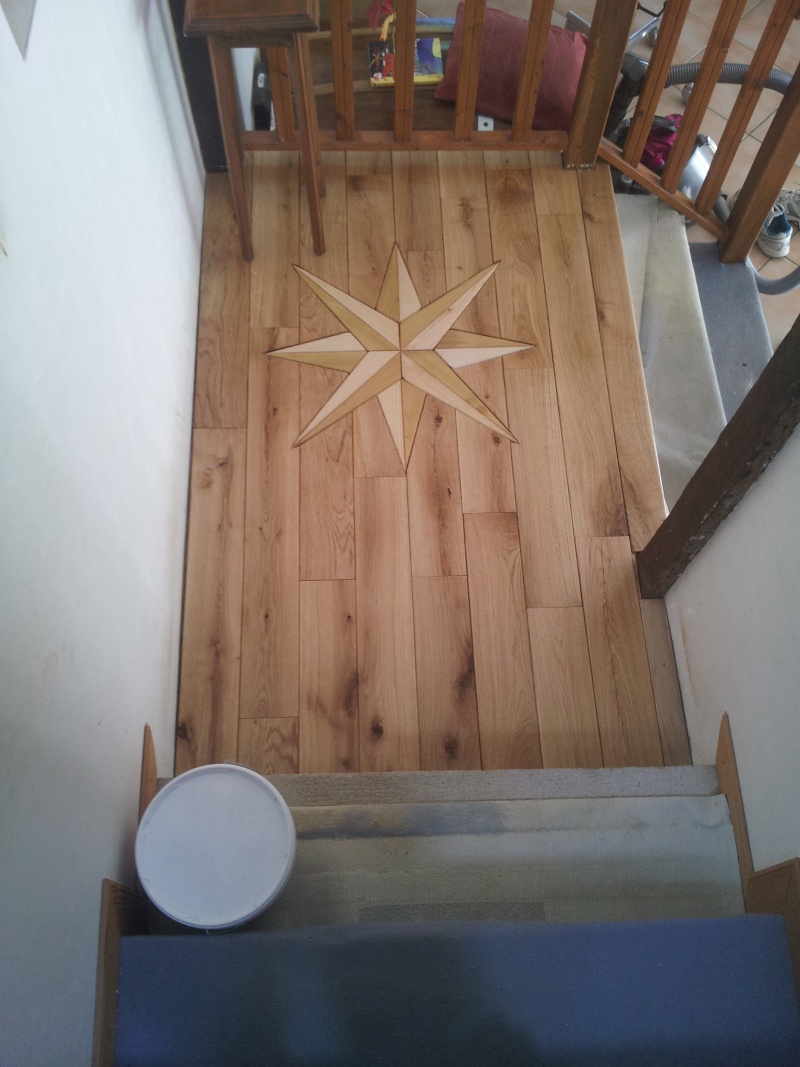(PROJET) Habillage escalier Béton avec bois Habill12