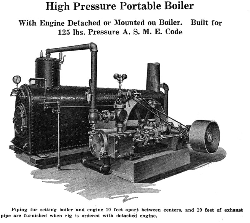 moteur à vapeur + chaudière 10940-10