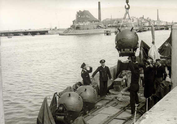 Destruction d'Oostende pendant  la WWII N711010