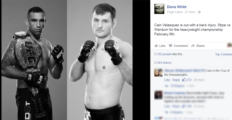 Cain injured out of title fight Stipe Miocic in! Stipe_10