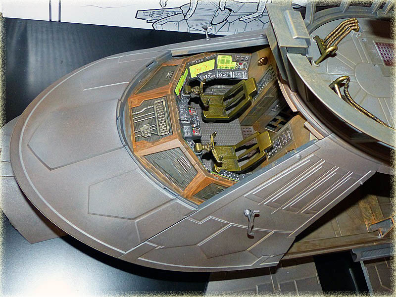 Star Wars épisode VI Jabba's Sail barge Khetanna par Haslab Salon524