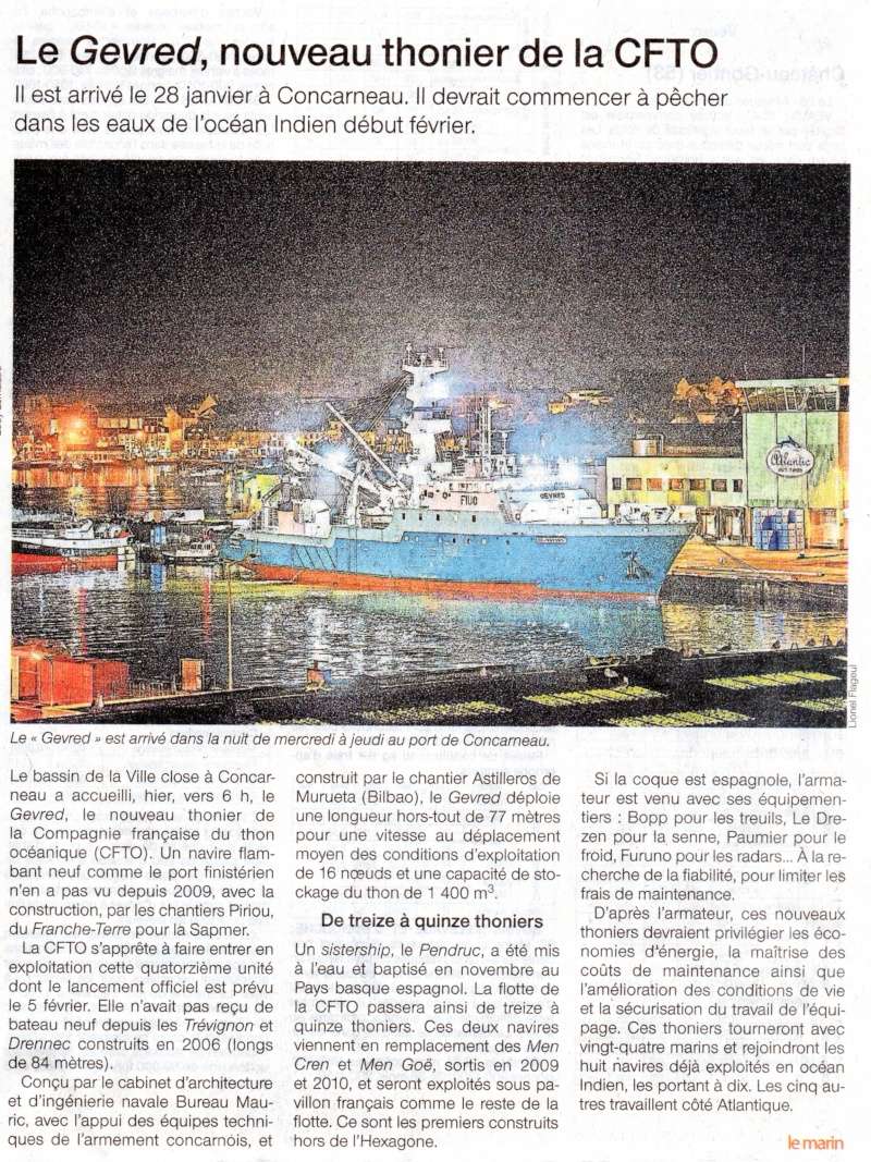 [Vie des ports] LE PORT DE CONCARNEAU - Volume 006 - Page 34 Ouest-13