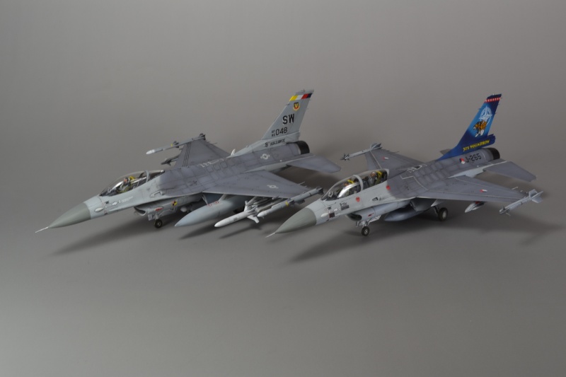 Meine F-16 B und F-16 C von Revell in 1:72 Dsc_0037