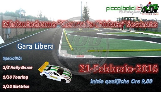 News: Gara libera circuito Giancarlo Chiriaco - Locandina 12743910