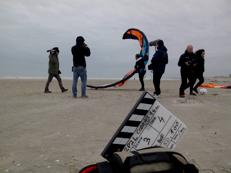 Tournage d'on est pas des Cobayes à Berck! Flysurfer inside ? Cobaye11