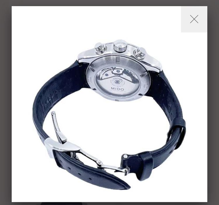 bracelet - [Cherche] Bracelet cuir Mido Multifort type racing  Face8f10