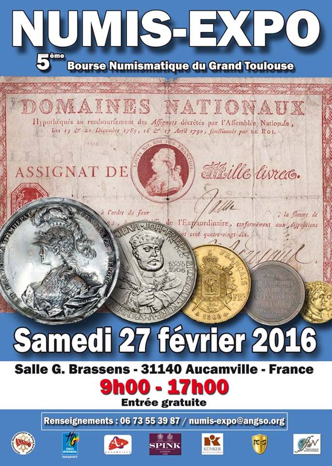 NumisExpo 2016, Bourse numismatique du grand Toulouse, con ! 12548810