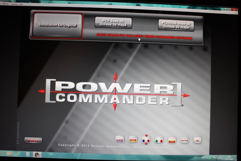 power commander - 1700 TOURER - pose d'un power commander v Img_3911