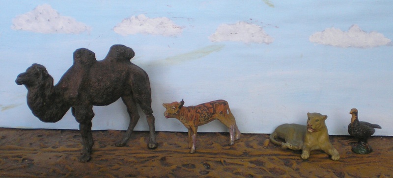 Bemalungen, Umbauten, Modellierungen - neue Tiere für meine Dioramen 20151158