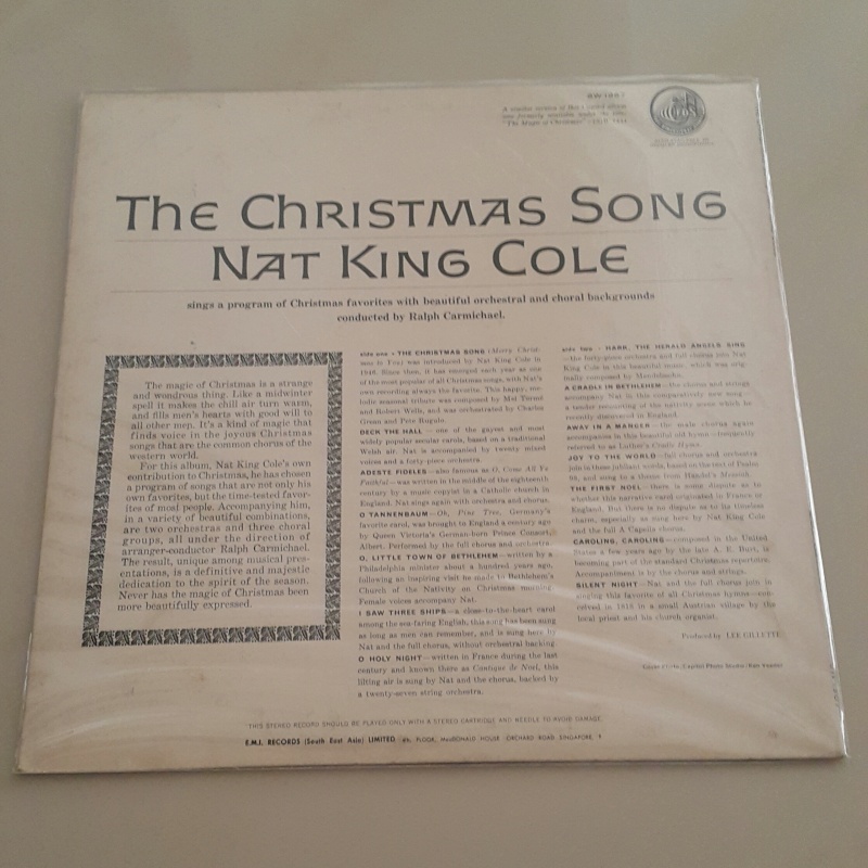 Richard Clayderman / Nat King Cole / Ray Conniff And The Singers LPs (used) SOLD 20160125