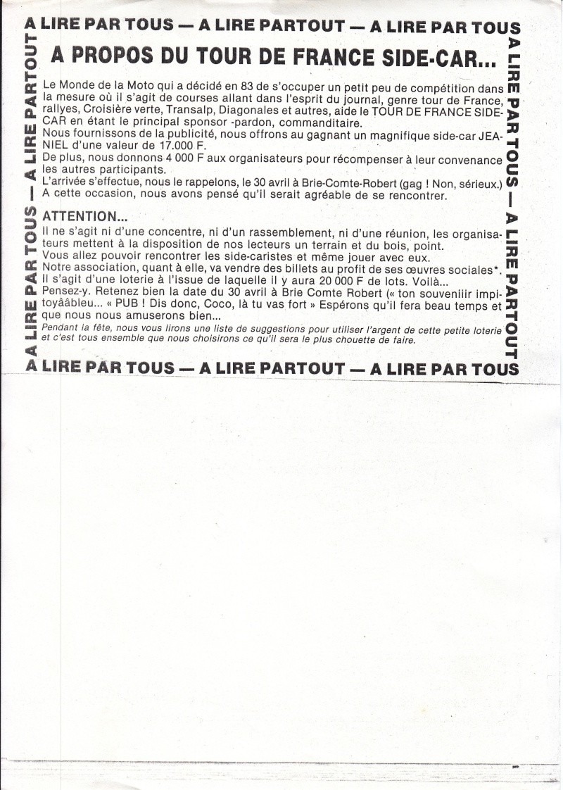 [Oldies] 1980 à 1988: Le Tour de France side-car, par Joël Enndewell  - Page 6 Sans_t73