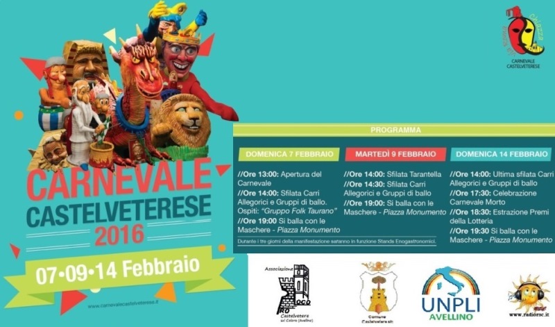 2016 - Carnevale Castelveterese 2016 Locand11