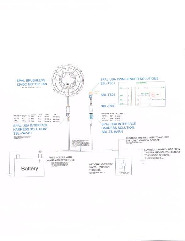 Electric cooling fan Fan_se10