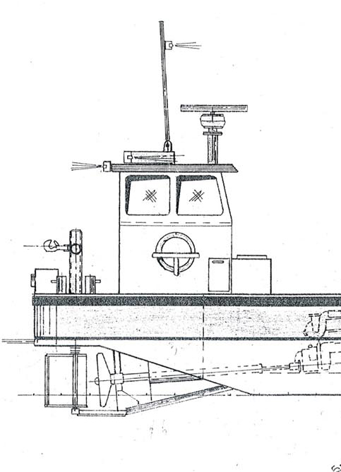 le SEA MULE - un petit workboat bordelais Plan_p11