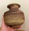 Unmarked matte textured vase Image171