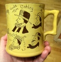 Widecombe Fair slipware mug - Devon Tors Pottery, Bovey Tracey Image293