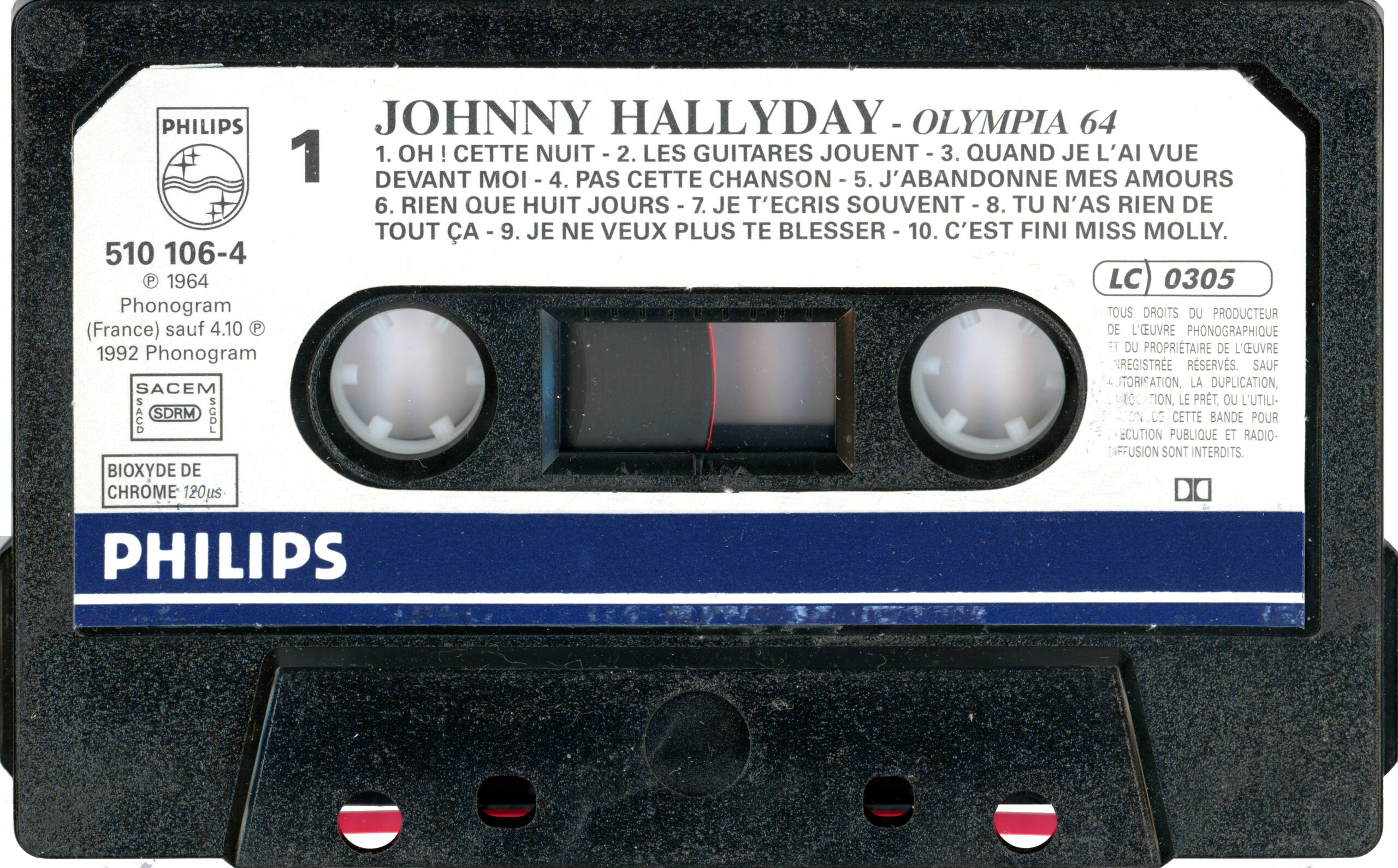 Cassette live 03 Olympia 64 1964_c19