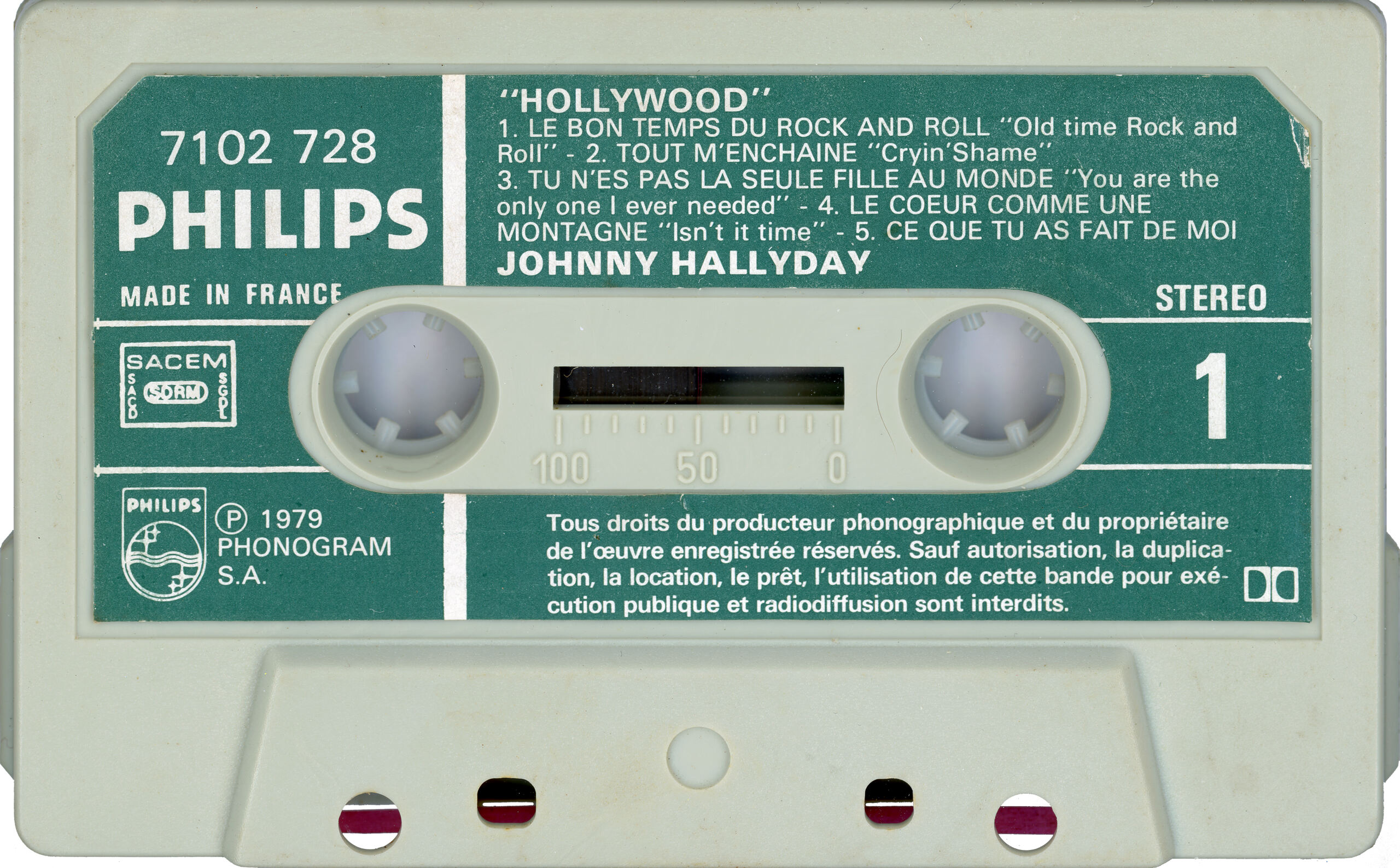 Cassette 25 Hollywood 1979-018